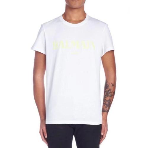 BALMAIN/巴尔曼 舒适百搭男士短袖T恤RH11601I055 GBC