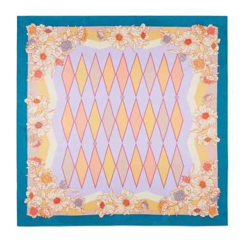 GUCCI古驰 22年秋冬 女士 Gucci Lovelight系列真丝围巾 708248 3G001 4975