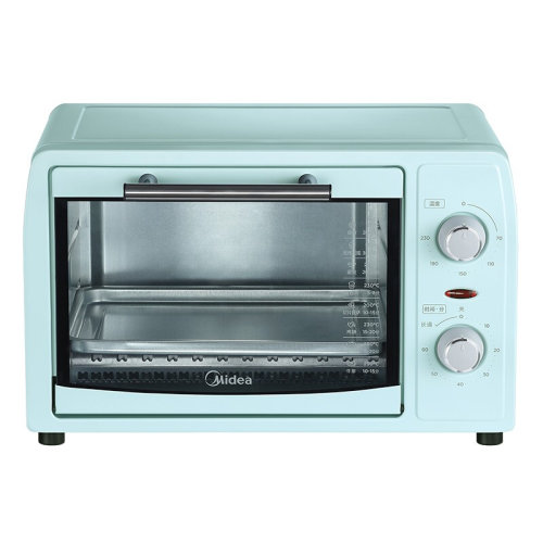 Midea/美的电烤箱家用迷你小型多功能智能烘焙烤箱12L容量PT12B0