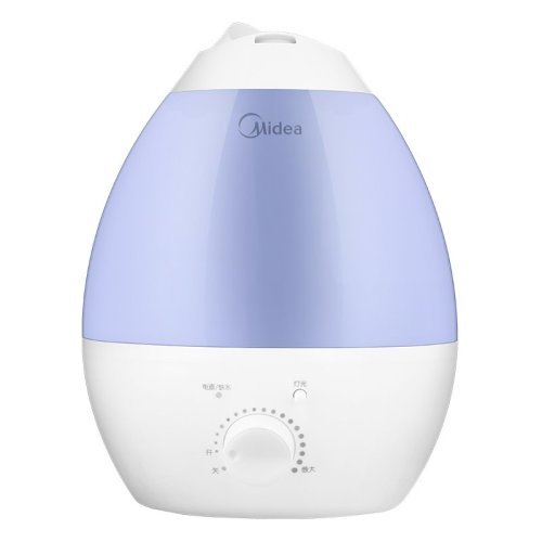 Midea/美的 加湿器静音香薰机迷你加湿器办公室卧室桌面香薰加湿器SC-3D30B(柔光夜灯)
