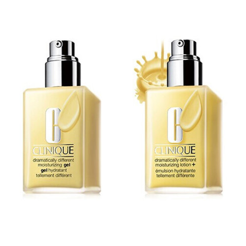 CLINIQUE 倩碧 润肤乳啫喱(无油) 125ml+倩碧 卓越润肤乳(有油) 125ml (新疆不发)