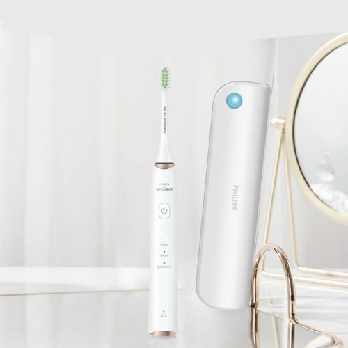 Philips/飞利浦 电动牙刷 亮白声波震动 情侣电动牙刷 HX2451软毛杀菌柔和清洁 HX2451(云杉绿)