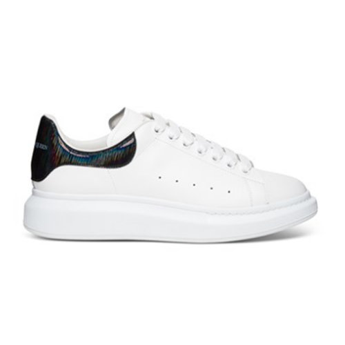 Alexander McQueen/亚历山大麦昆 男鞋男士白色低帮时尚简约小白鞋休闲运动鞋 553680WIA4N9061 GMH0012BC