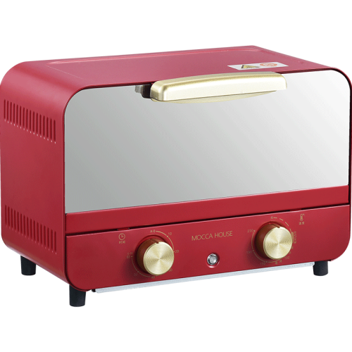 MOCCAHOUSE/摩卡电器 家用多功能电烤箱12L两层烤架设计 烘烤蛋糕面包迷你小烤箱