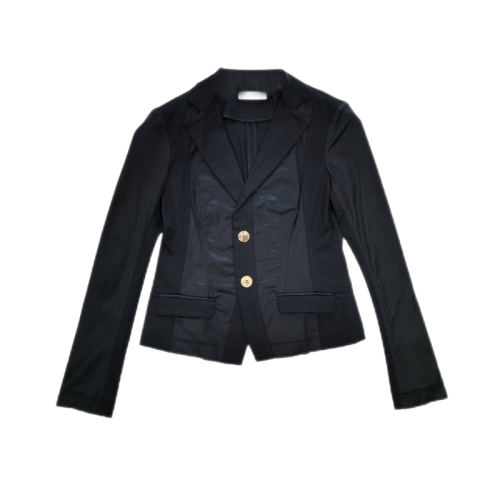 VERSACE 范思哲 黑色两粒扣短款单西 女士西装 黑色 44