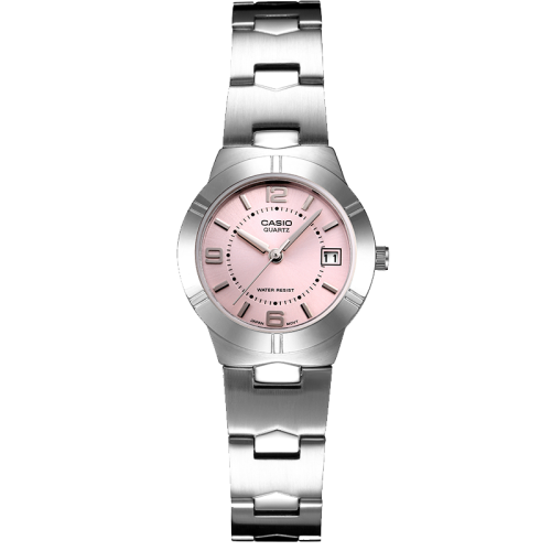 CASIO/卡西欧手表 樱花少女金属学生甜美防水石英女表LTP-1241D-4A