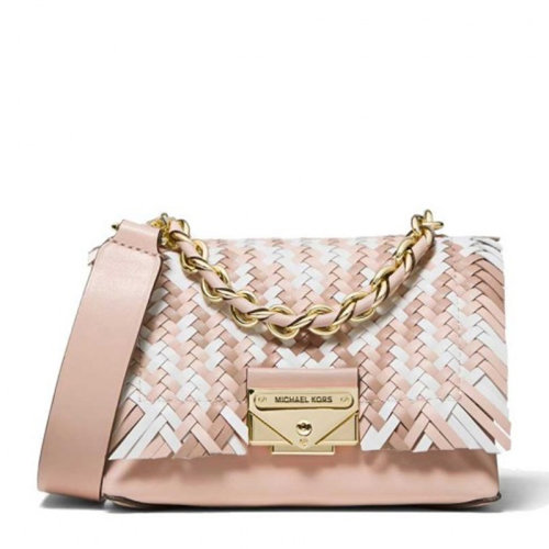 Michael Kors/迈克·科尔斯 MK 女士编制牛皮时尚百搭单肩包斜挎包多色可选